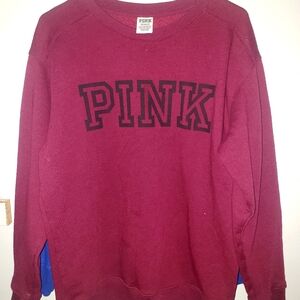 PINK Victoria's Secret Burgundy Pullover Sweater